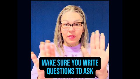 Make Sure You Write Questions To Ask 😅 #ASL #deaf #signlanguage