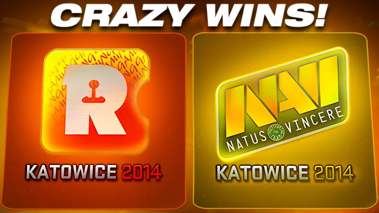 UNBOXING SO MANY KATOWICE 2014 STICKERS!! *HUGE WINS* | ADDICTED