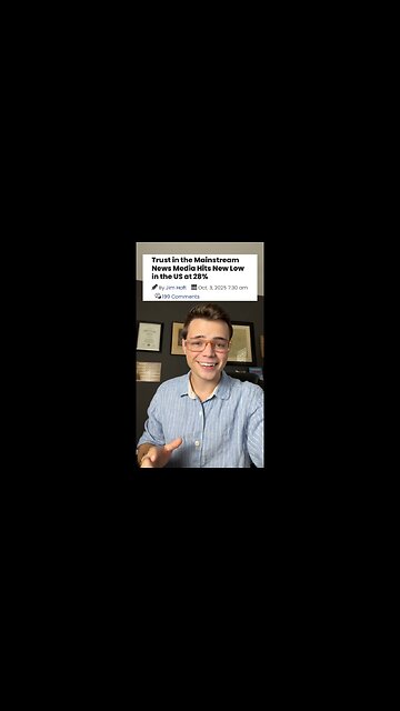 Victor Reacts: No One Trusts the Fake News Media for Good Reason