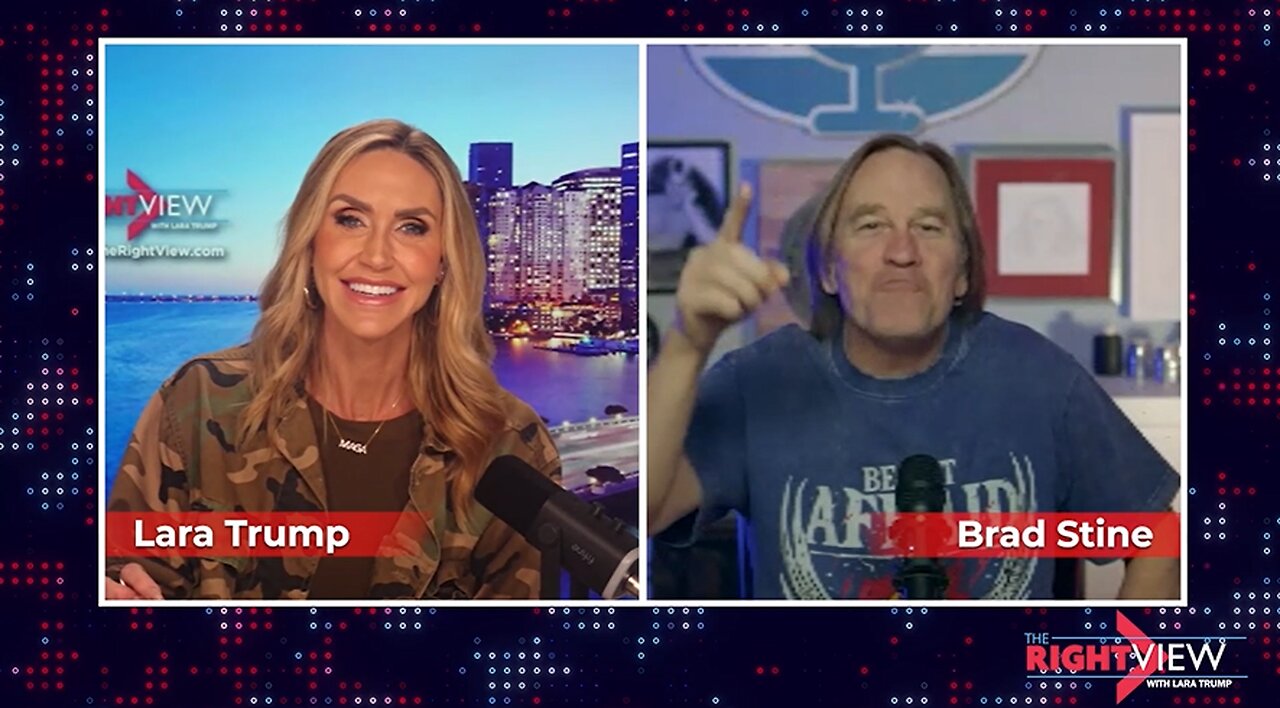 Lara Trump & Comedian Brad Stine