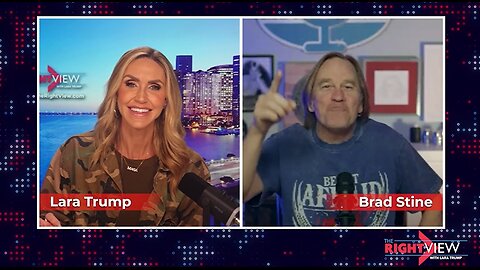 Lara Trump & Comedian Brad Stine