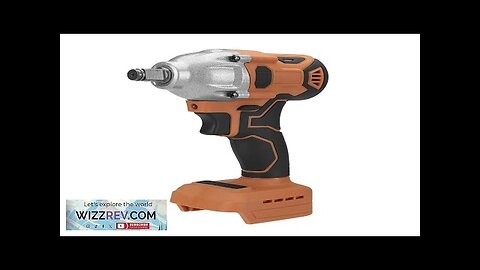 High-Powered Cordless Brushless Impact Wrench 1/2" Drive 380NM Torque Fast Speed Versatile Review