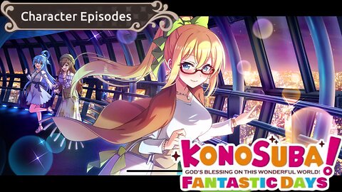 KonoSuba: Fantastic Days (Global) - Character Episodes Darkness Beautiful Night View