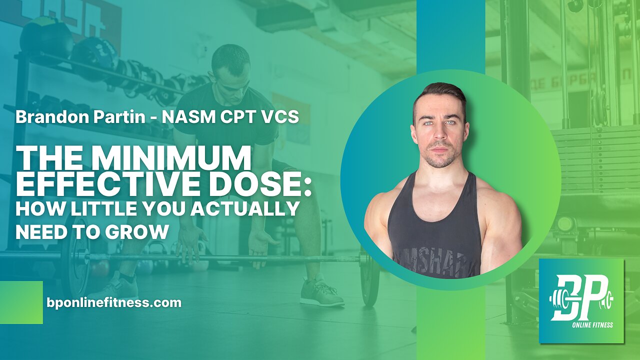 Livestream Discussion - Minimum Effective Dose in Weightlifting