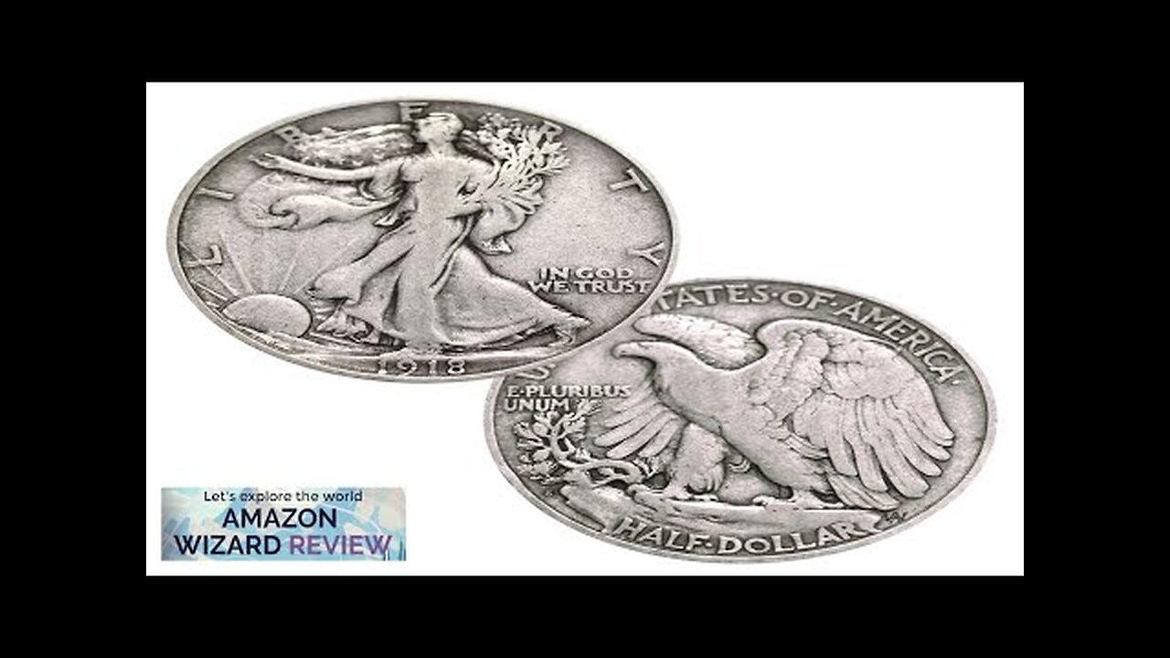 1918-1947 Walking Liberty Half Dollar 90% Silver 50c Fine Review