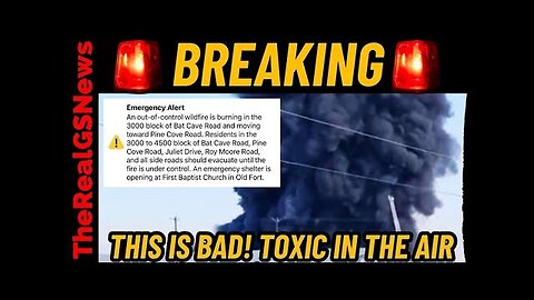 ⚠️ EMERGENCY "Leave Now" Evacuation order - Toxic in the AIR - Shelter in PLACE