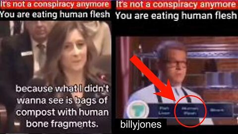 🚨⚠️CANNIBALISM REVISTED - YOU ARE EATING HUMAN FLESH - TRUMP - LUNCH BREAK - TARTARIA