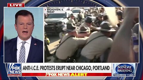 DHS says ICE agents in Chicago suburb 'boxed in by 10 cars' as tensions escalate