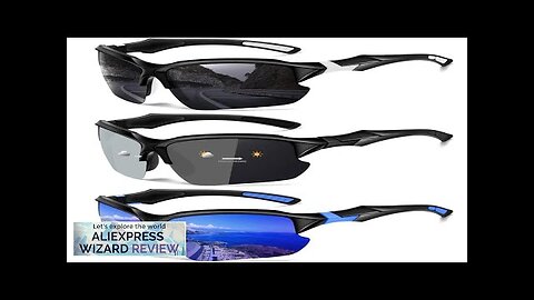 2024 Sports Polarized Sunglasses for Men Cycling Running Fishing UV400 Sun Glasses Review