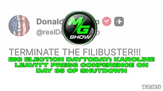 Big Election Day Today; Karoline Leavitt Press Conference on Day 35 of Shutdown