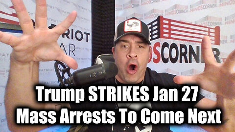 Trump STRIKES 1.27.25 - Mass Deportations Begin - Mass Arrests To Come Next