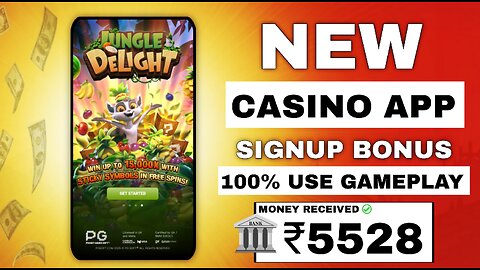 New casino game with sign up bonus | slots game with bonus | real money online casino | casino app