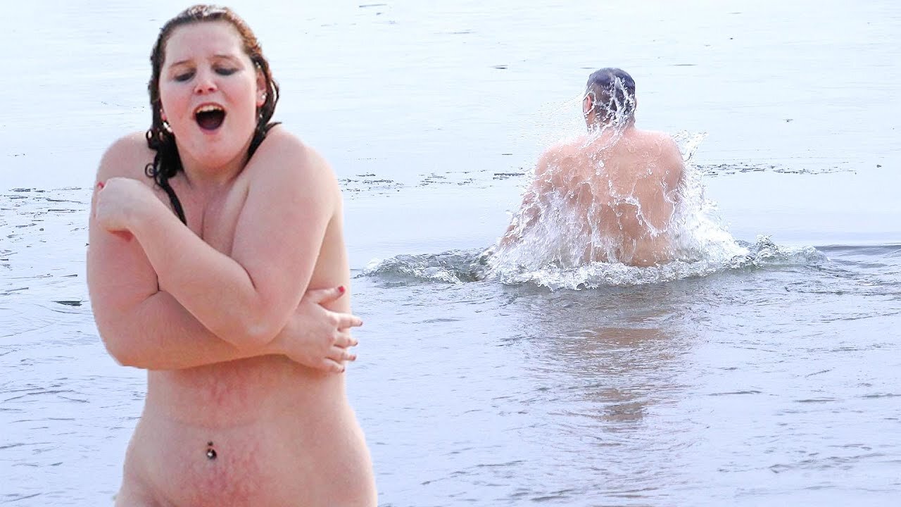 EPIPHANY ♥️ #1 ICE BATHING in bikiny winter swimming Крещенские КУПАНИЯ. Крещение 2025 BAPTISM