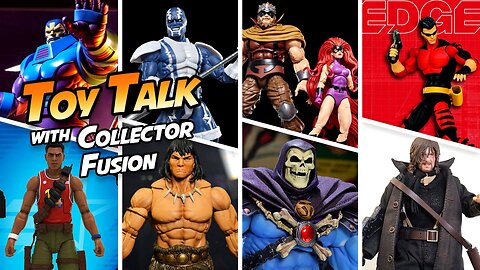 Special Guest Marvin Wynn from The Edge Comics! Last Action Figure Heroes! Episode #108