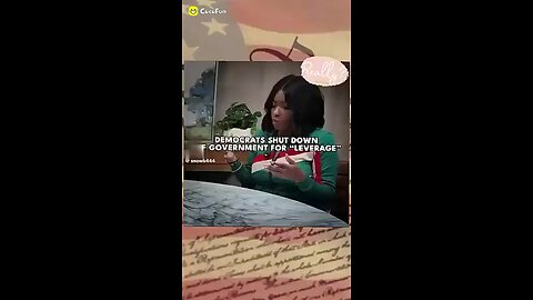 DEMOCRATS SHUT DOWN THE GOVERNMENT FOR "LEVERAGE"