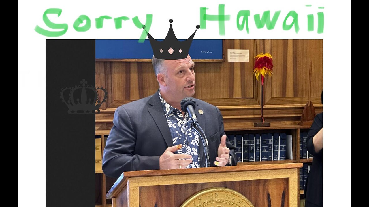 "Sorry Hawaii," an idea for an Ad