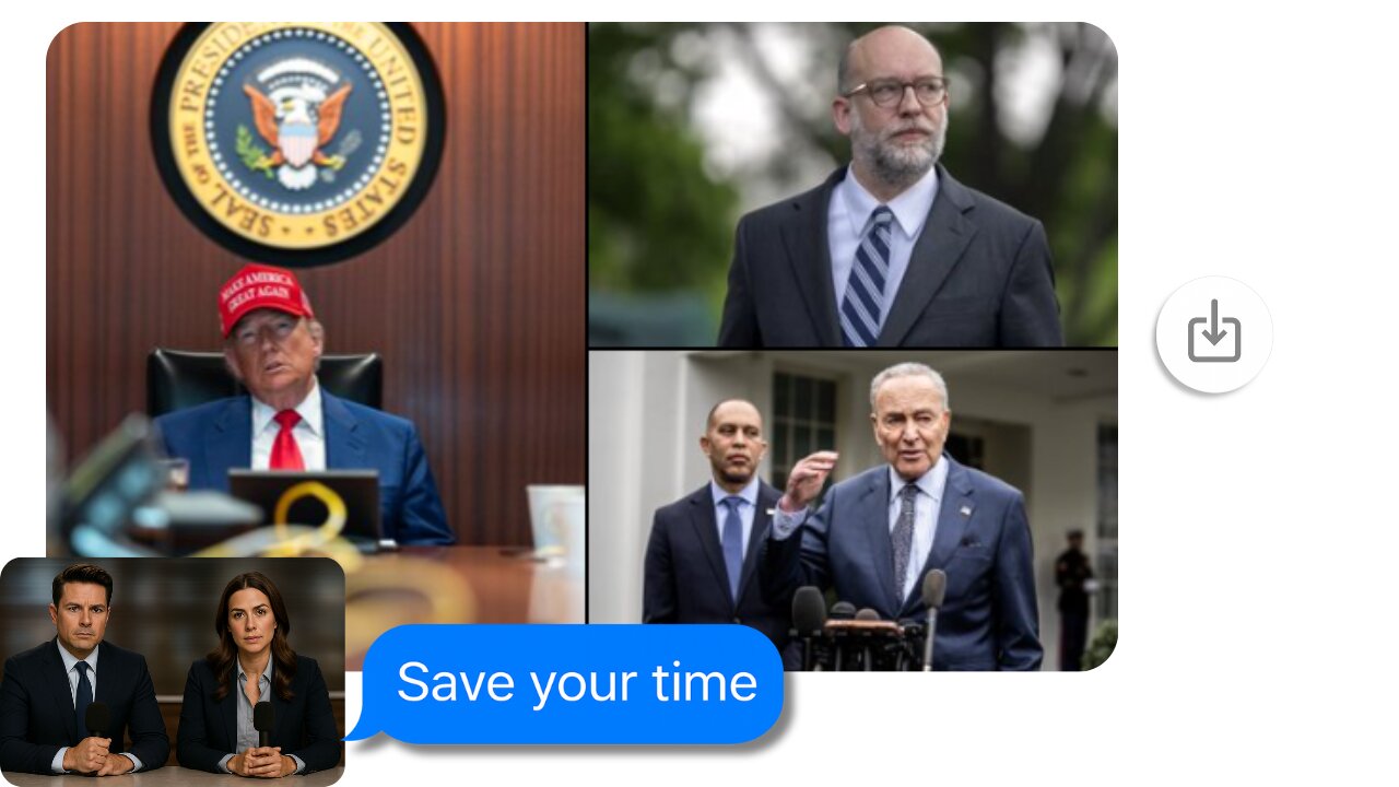 California Fire Victim FINES, DeSantis ICE Defense, Schumer SHUTDOWN Mass Terminations, Kimmel BACK