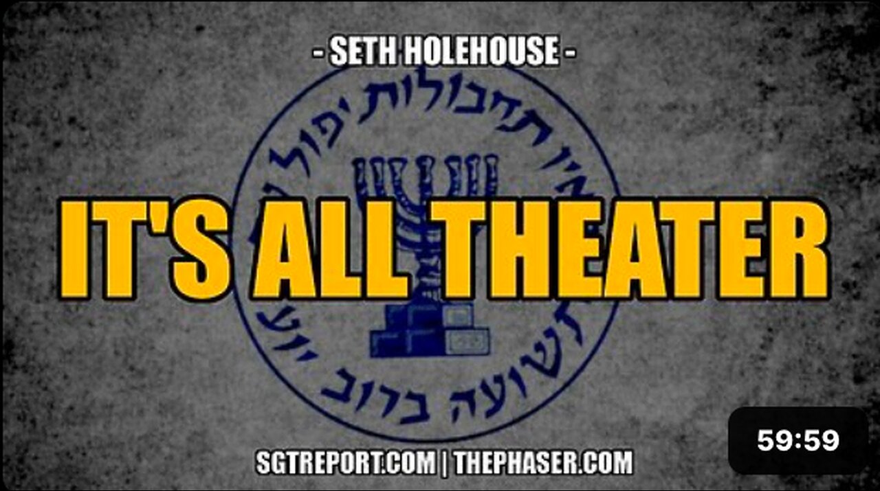 IT'S ALL THEATER -- Seth Holehouse