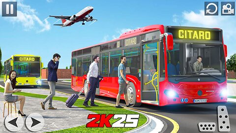 Bus Simulator 2025 City Coach Driving Realistic Bus Game - Android Gameplay