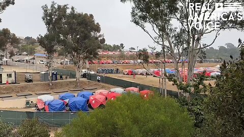 Ben Bergquam films a massive San Diego homeless internment camp⛺