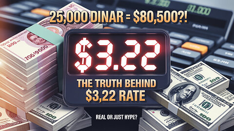 ⚡ Iraqi Dinar Revaluation EXPOSED – Could 25K Notes Really Hit $80K? 💥 Today's IQD News!