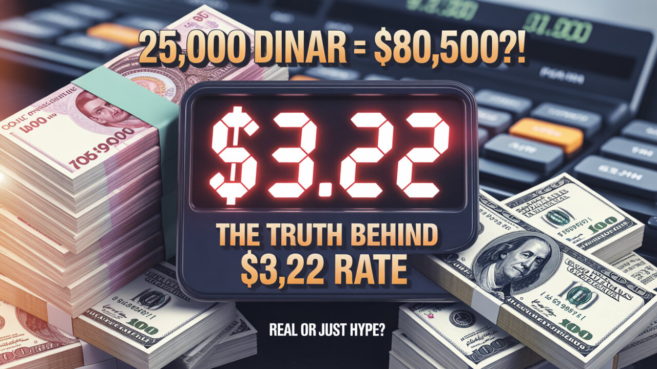 ⚡ Iraqi Dinar Revaluation EXPOSED – Could 25K Notes Really Hit $80K? 💥 Today's IQD News!