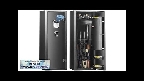 VEVOR 5 Gun Safe Gun Security Cabinet with Fingerprint Lock Quick Access Review