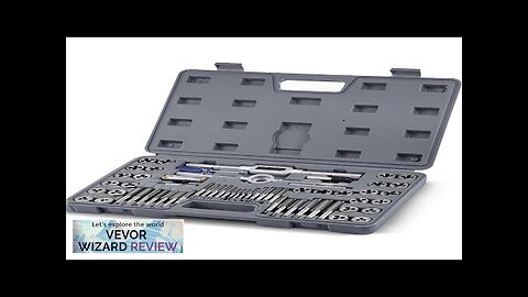 VEVOR Tap and Die Set 60 PCS Tap Set Metric and Sae Review