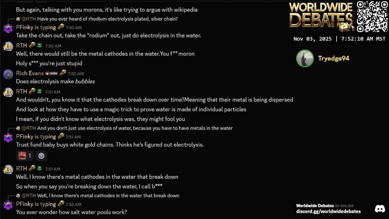 0145 WIDESTREAM - Worldwide Debates - YouTube/Twitch/Rumble