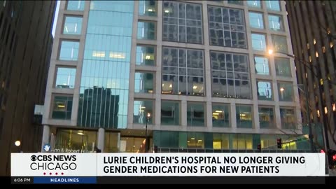 BREAKING: Lurie Children's Hospital in Illinois (@LurieChildrens) is ENDING chemical castration