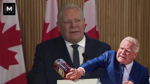 Doug Ford tells Ontarians to STOCK UP as he pulls Crown Royal from the LCBO.