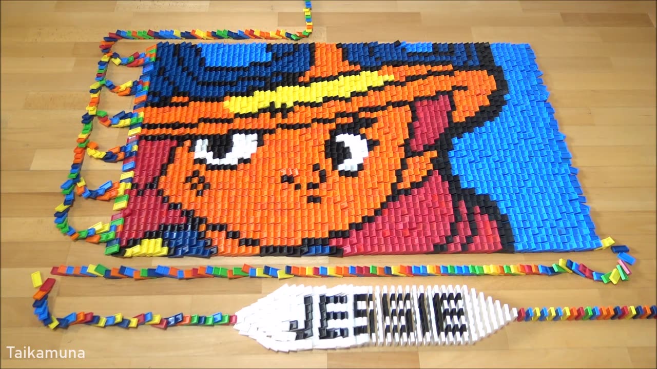 BRAWL STARS MADE FROM 35,000 DOMINOES!