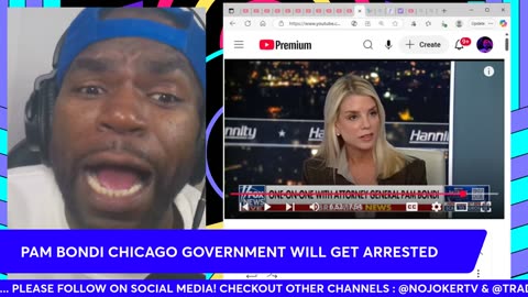 PAM BONDI will ARREST Chicago GOVERNOR !