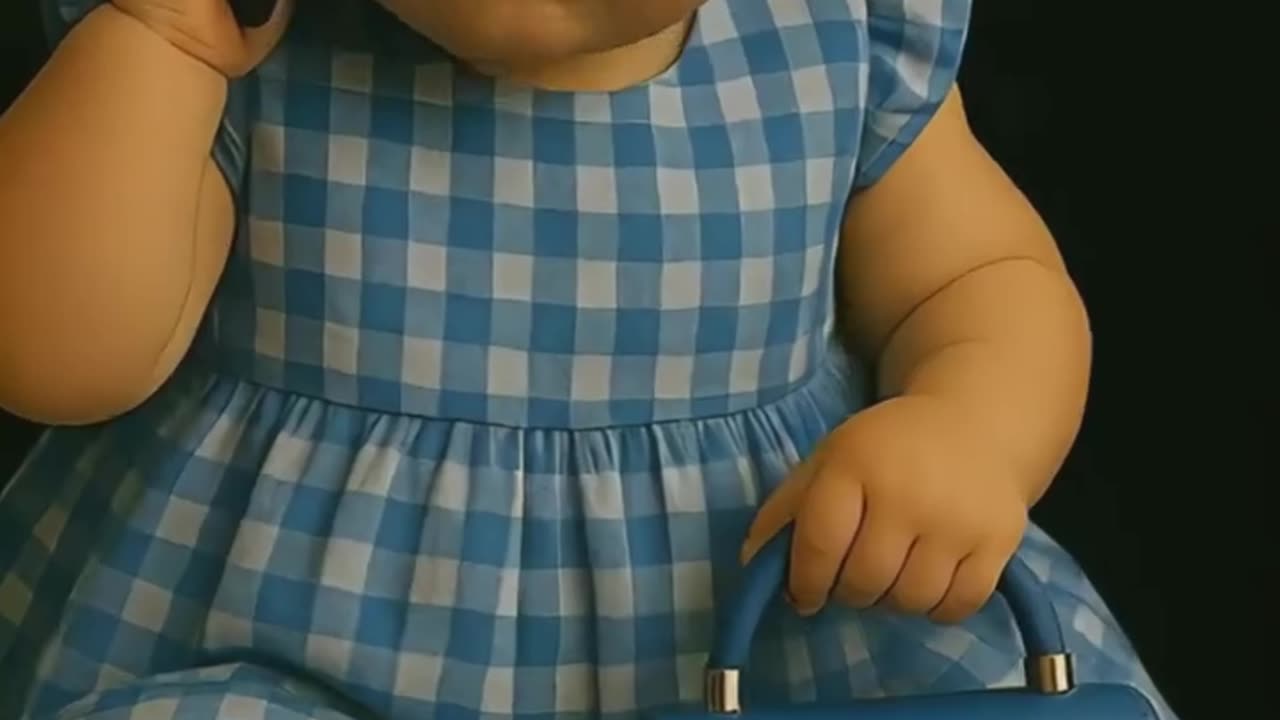 Hello Mama Baby 👶 | Short Video Combining AI and Innocence