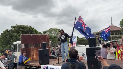 March for Australia rally in Sydney