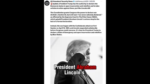 Trump and insurrection ..