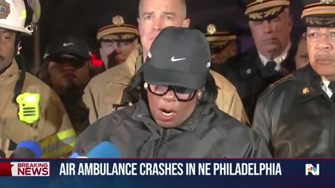 Videos show fiery air ambulance crash in Northeast Philadelphia