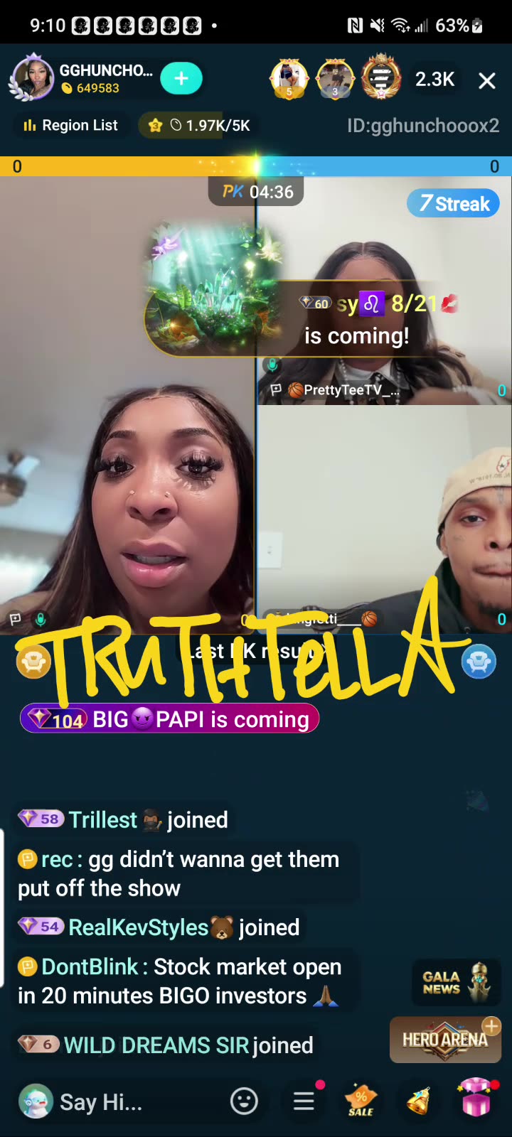 GGHUNCHO LINED UP WITH PRETTY TEETEE & KINGFETTI BREAKING DOWN EVERYTHING THAT HAPPENED LAST NIGHT