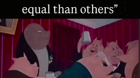 "Animal Farm" by George Orwell...