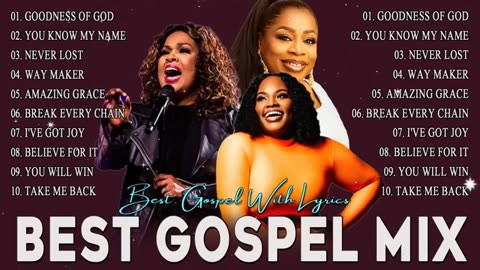 VK GOODNESS OF GOD Gospel Music Lyrics Of All Time CeCe Winans, Tasha Cobbs