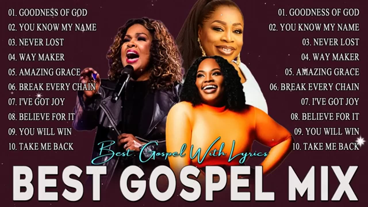 VK GOODNESS OF GOD Gospel Music Lyrics Of All Time CeCe Winans, Tasha Cobbs