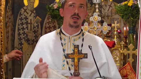 Din usile impartesti Ereticul Ecumenist TROFIN IOAN a vorbit neadevarul=MINCIUNA MOARTE CEREBRALA