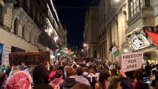 👀 Protest in Europe in support of the Global Sumud Flotilla