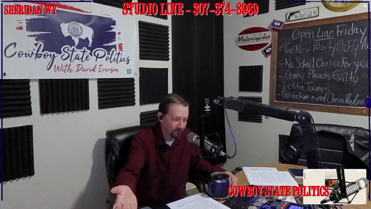 Cowboy State Politics Live October 10 Open Line Friday