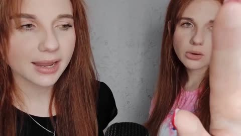 ASMR Twin Spitty Spit Painting BINAURAL ❤️