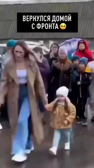 Russian solder returns home