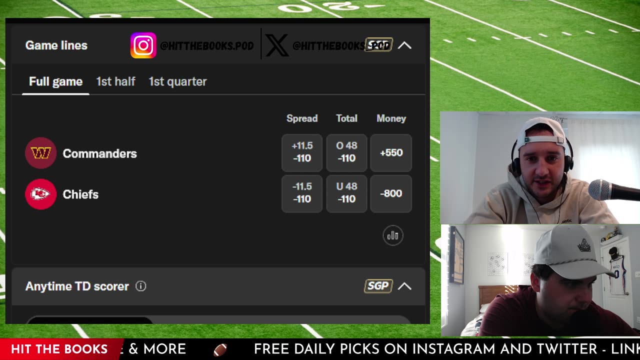 NFL Week 8 MNF Picks & Preview!