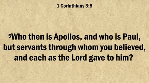 1 Corinthians 3