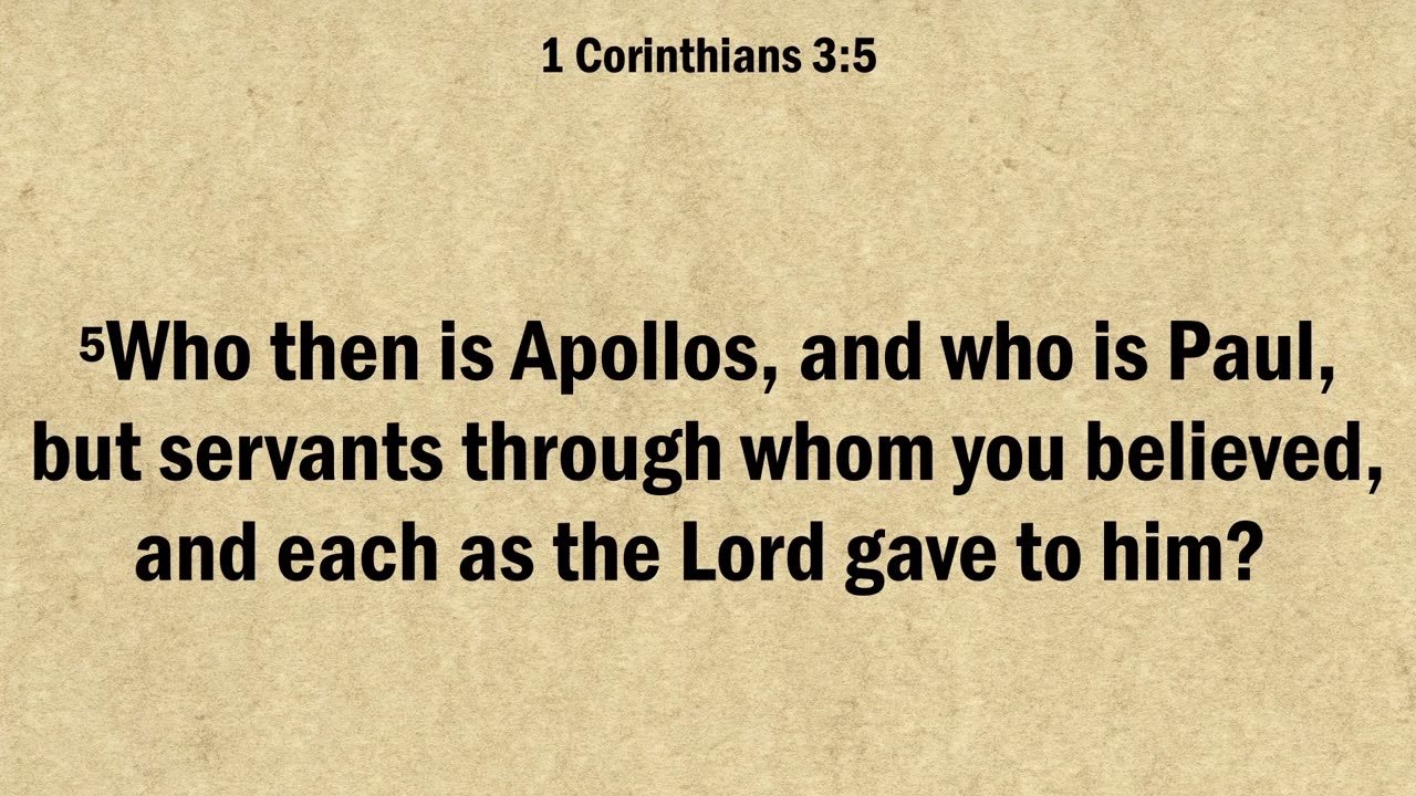 1 Corinthians 3