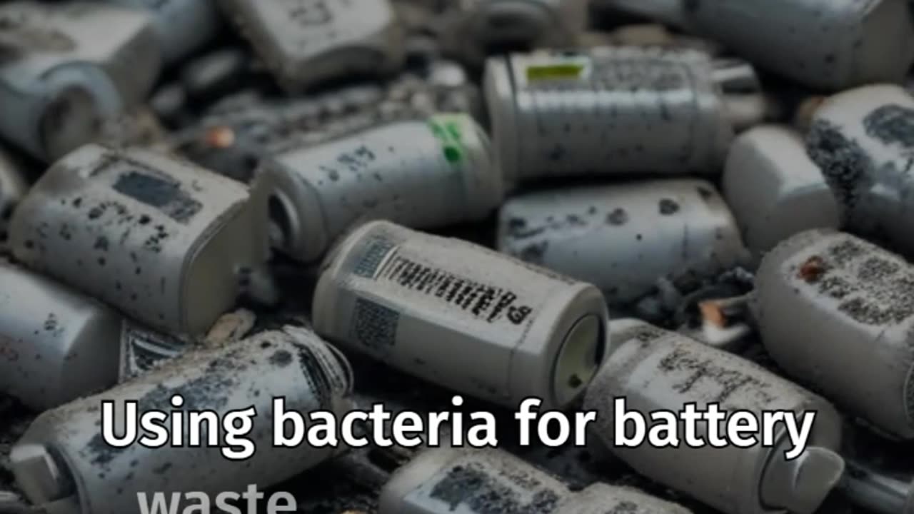 Bacteria That Can Safely Eat Battery Waste: A Breakthrough Discovery